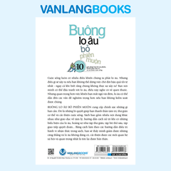 Buông Lo Âu Bỏ Phiền Muộn - Vanlangbooks