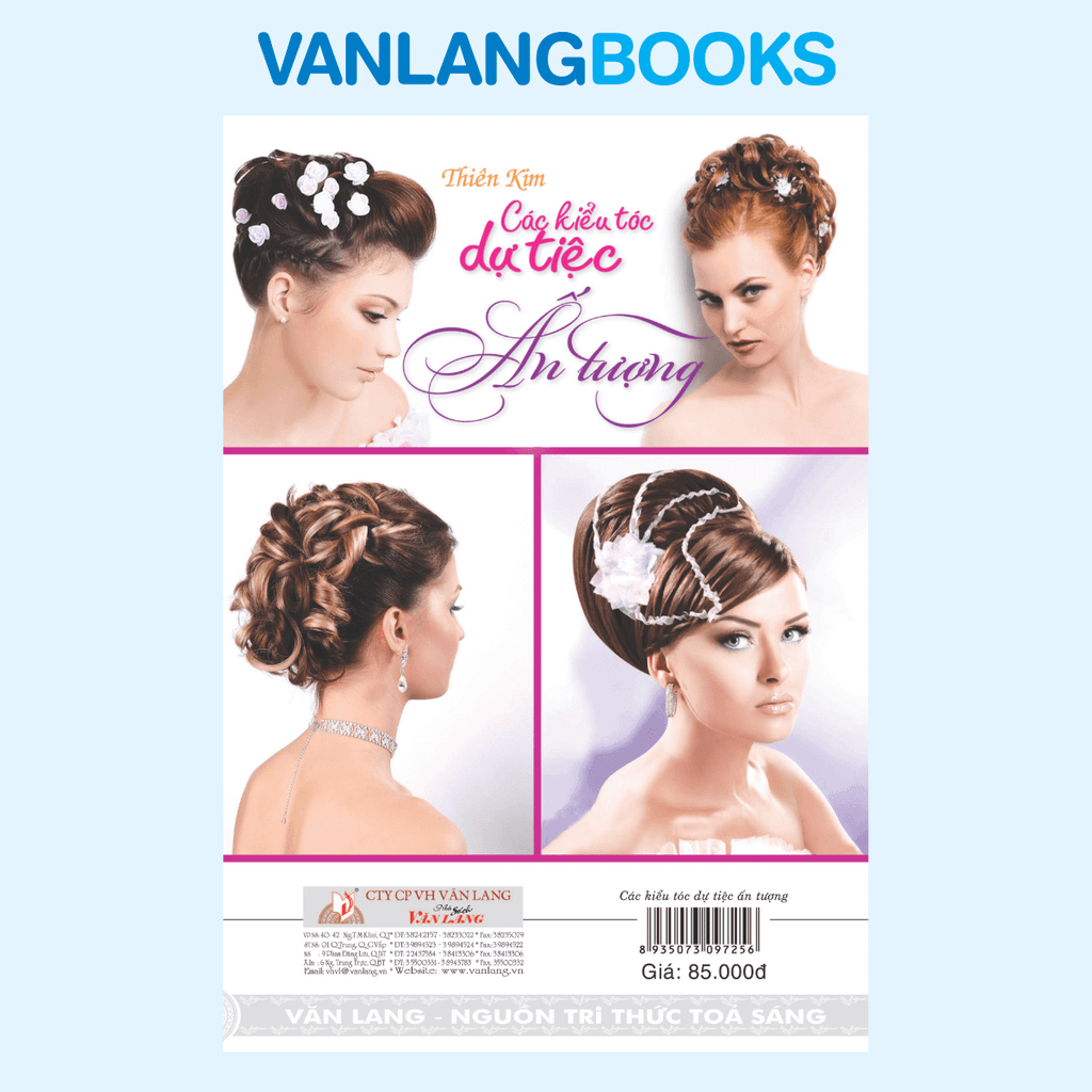 Các Kiểu Tóc Dự Tiệc Ấn Tượng - Vanlangbooks