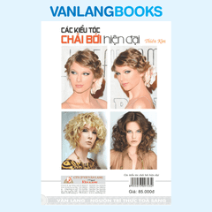 Các Kiểu Tóc: Chải - Bới Hiện Đại - Vanlangbooks