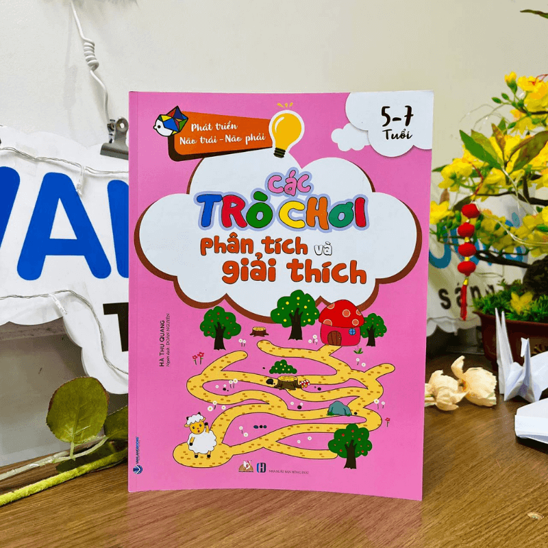Các Trò Chơi Phân Tích Và Giải Thích (5 -7 Tuổi) - Vanlangbooks