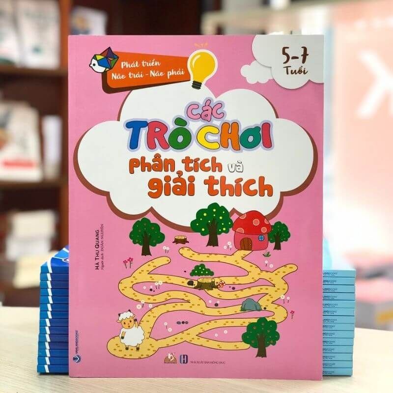 Các Trò Chơi Phân Tích Và Giải Thích (5 -7 Tuổi) - Vanlangbooks