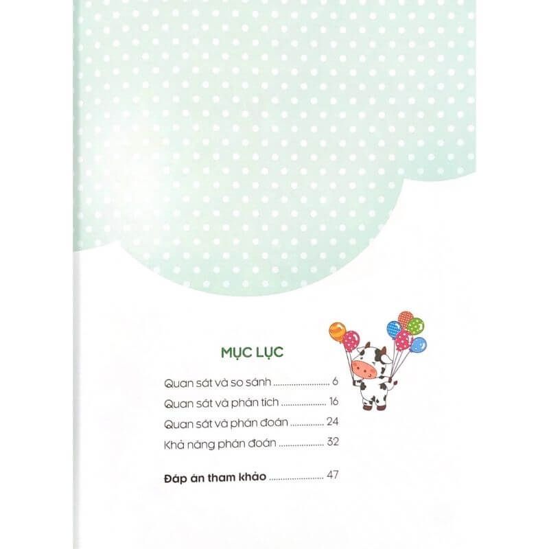 Các Trò Chơi Quan Sát Và So Sánh (4 -5 Tuổi) - Vanlangbooks