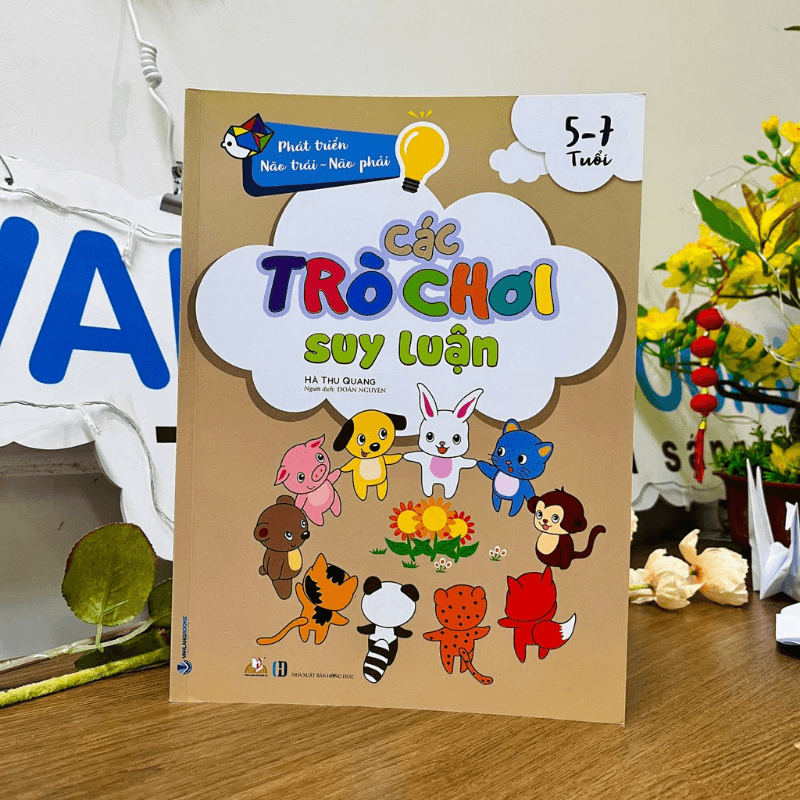 Các Trò Chơi Suy Luận (5 -7 Tuổi) - Vanlangbooks