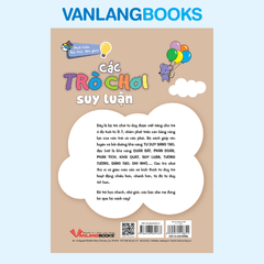 Các Trò Chơi Suy Luận (5 -7 Tuổi) - Vanlangbooks