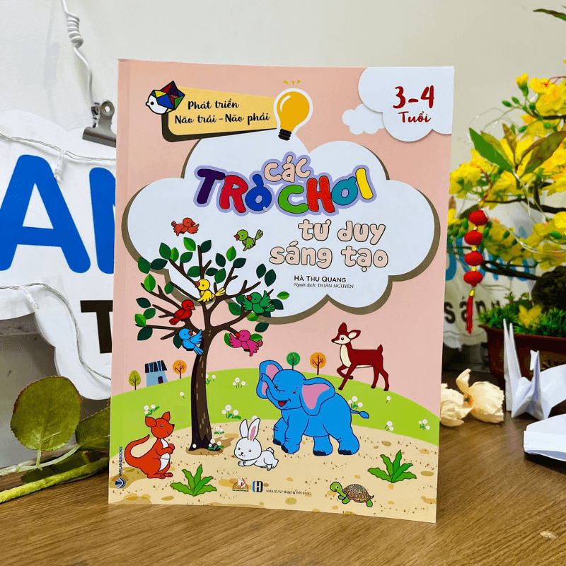 Các Trò Chơi Tư Duy Sáng Tạo (3 -4 Tuổi) - Vanlangbooks
