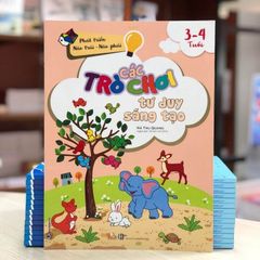 Các Trò Chơi Tư Duy Sáng Tạo (3 -4 Tuổi) - Vanlangbooks