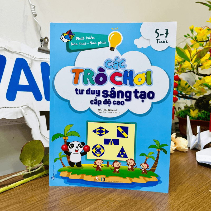 Các Trò Chơi Tư Duy Sáng Tạo Cấp Độ Cao (5 -7 Tuổi) - Vanlangbooks