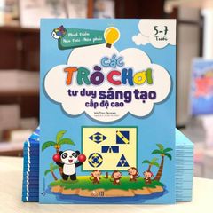 Các Trò Chơi Tư Duy Sáng Tạo Cấp Độ Cao (5 -7 Tuổi) - Vanlangbooks