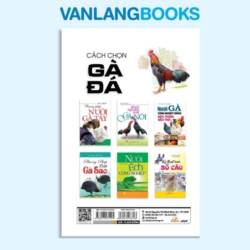 Cách Chọn Gà Đá (Tái Bản 2024) - Vanlangbooks
