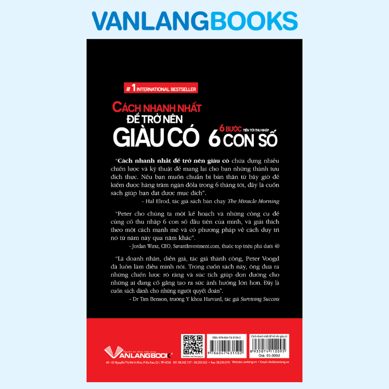 Cách Nhanh Nhất Để Trở Nên Giàu Có - Vanlangbooks