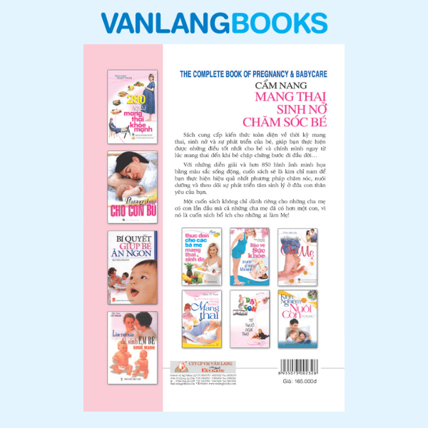 Cẩm Nang Mang Thai - Sinh Nở - Chăm Sóc Bé - Vanlangbooks