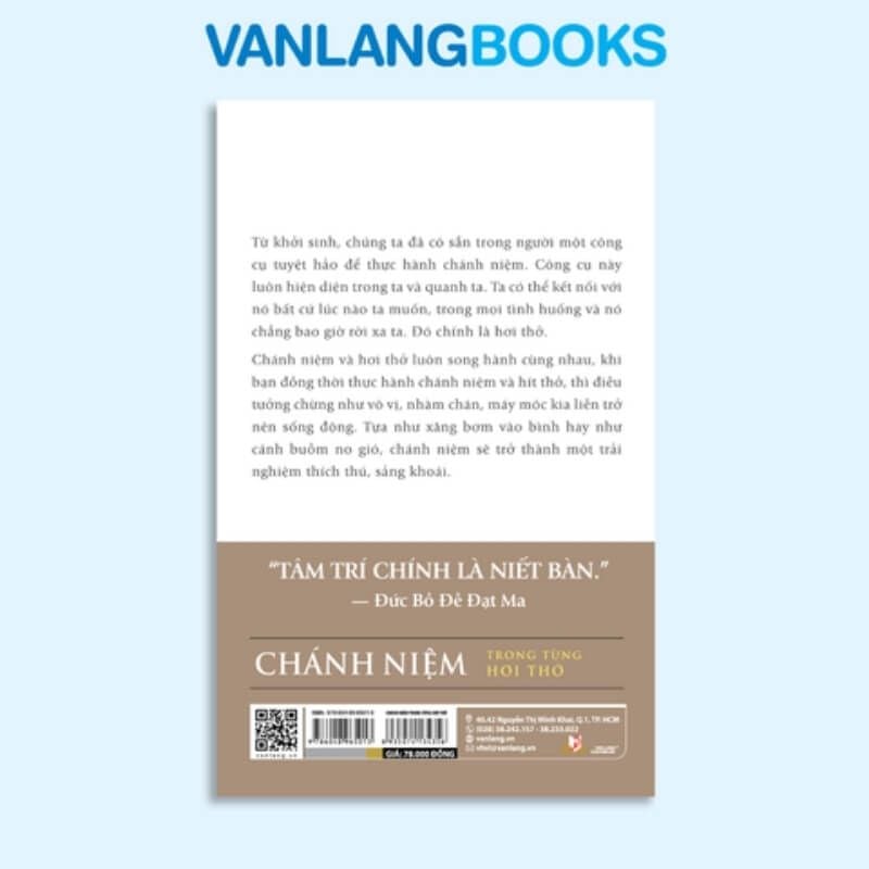 Chánh Niệm Trong Từng Hơi Thở - Vanlangbooks