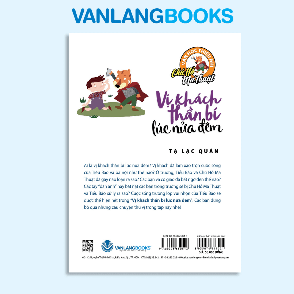 Chú Hổ Ma Thuật: Vị Khách Thần Bí Lúc Nửa Đêm - Vanlangbooks