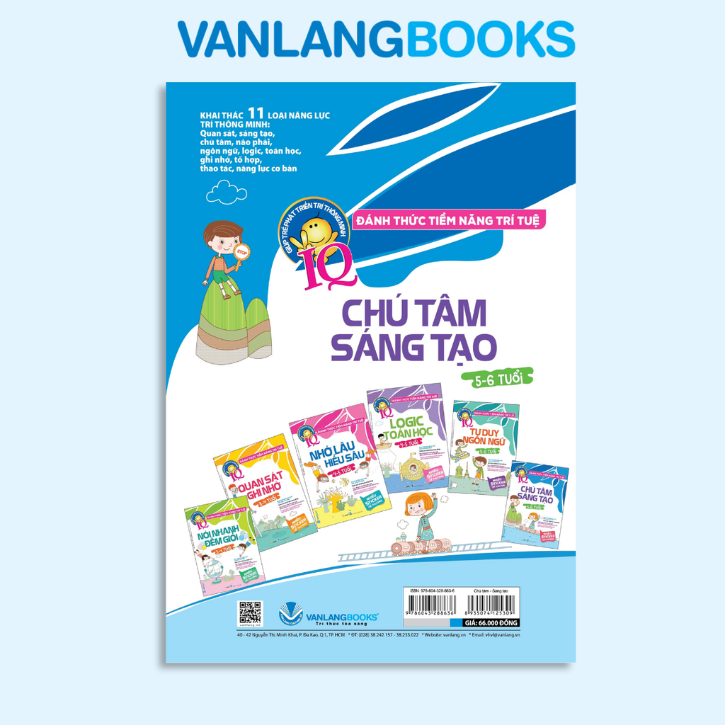 Đánh Thức Tiềm Năng Trí Tuệ - Chú Tâm Sáng Tạo (Tái Bản 2021) - Vanlangbooks