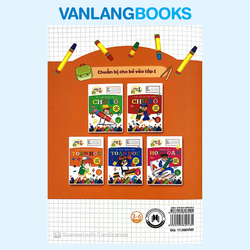 Chuẩn Bị Cho Bé Vào Lớp 1 - Bé Làm Quen Với Toán Học Quyển 3