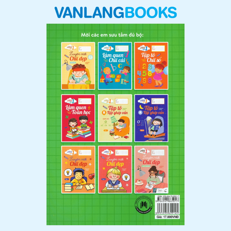 Chuẩn Bị Cho Bé Vào Lớp 1 - Tập Đếm & Tập Viết