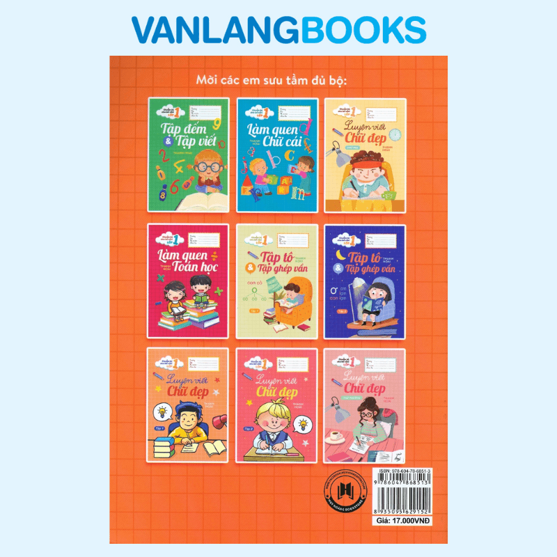 Chuẩn Bị Cho Bé Vào Lớp 1 - Tập Tô Chữ Số