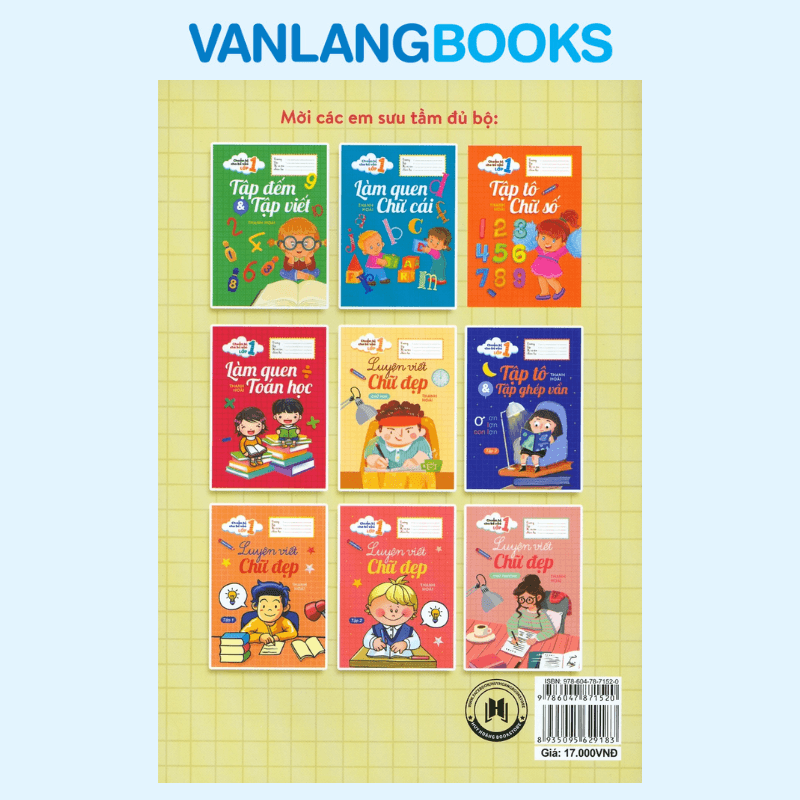 Chuẩn Bị Cho Bé Vào Lớp 1 - Tập Tô & Tập Ghép Vần Tập 1