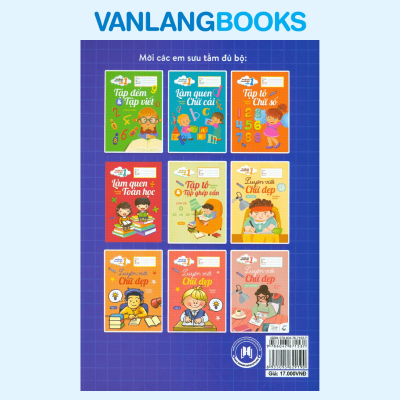 Chuẩn Bị Cho Bé Vào Lớp 1 - Tập Tô & Tập Ghép Vần Tập 2