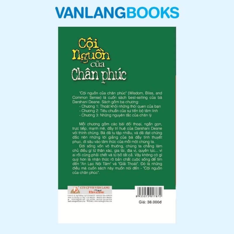 Cội Nguồn Của Chân Phúc - Vanlangbooks