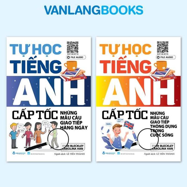Combo 2 Quyển - Tự Học Tiếng Anh Cấp Tốc - Vanlangbooks