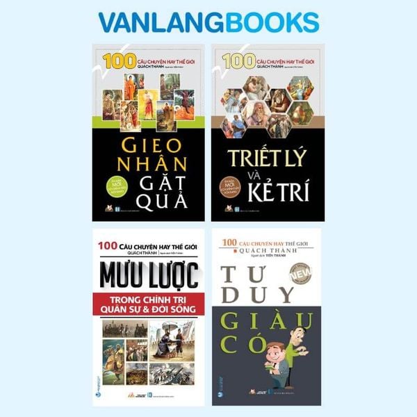 Combo 4 Cuốn 100 Câu Chuyện Hay Thế Giới - Vanlangbooks