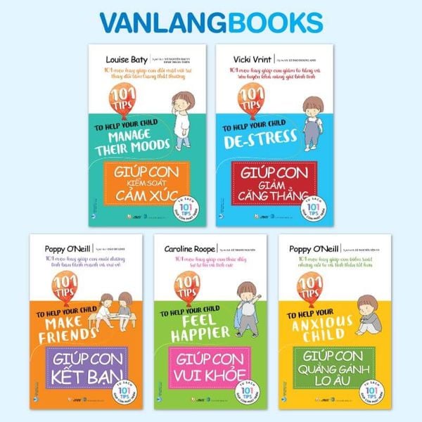 Combo 5 Cuốn 101 Tips Giúp Con - Vanlangbooks