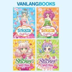 Combo Sách Sticker Công Chúa - Vanlangbooks