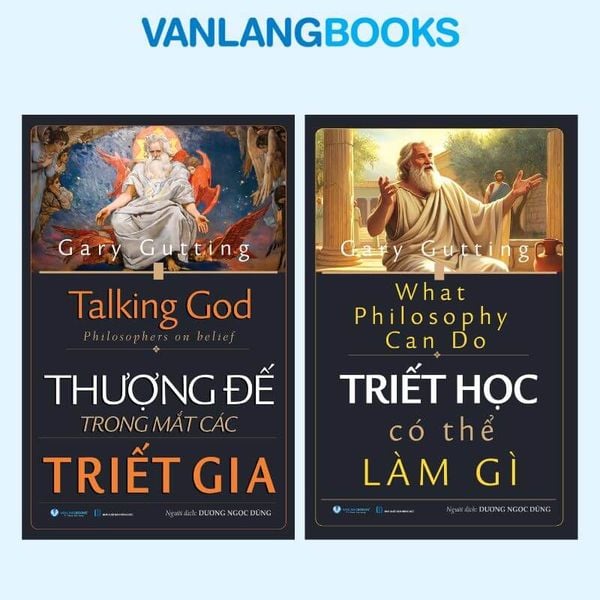 Combo Thượng Đế Trong Mắt Các Triết Gia + Triết Học Có Thể Làm Gì - Vanlangbooks