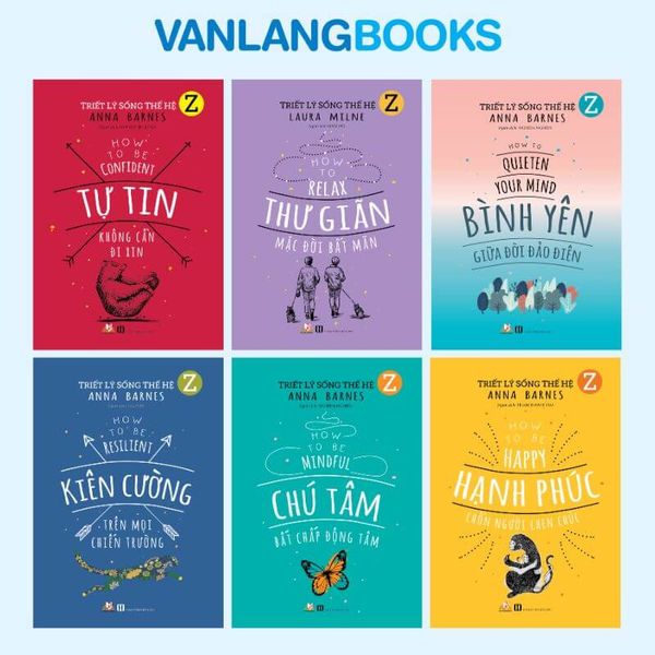 Combo Triết Lý Sống thế hệ Z (Bộ 6C) - Vanlangbooks