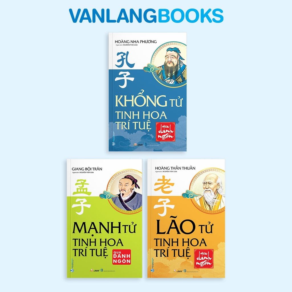 Bộ 3 Tinh Hoa Nho Giáo Tuyển Chọn - Vanlangbooks