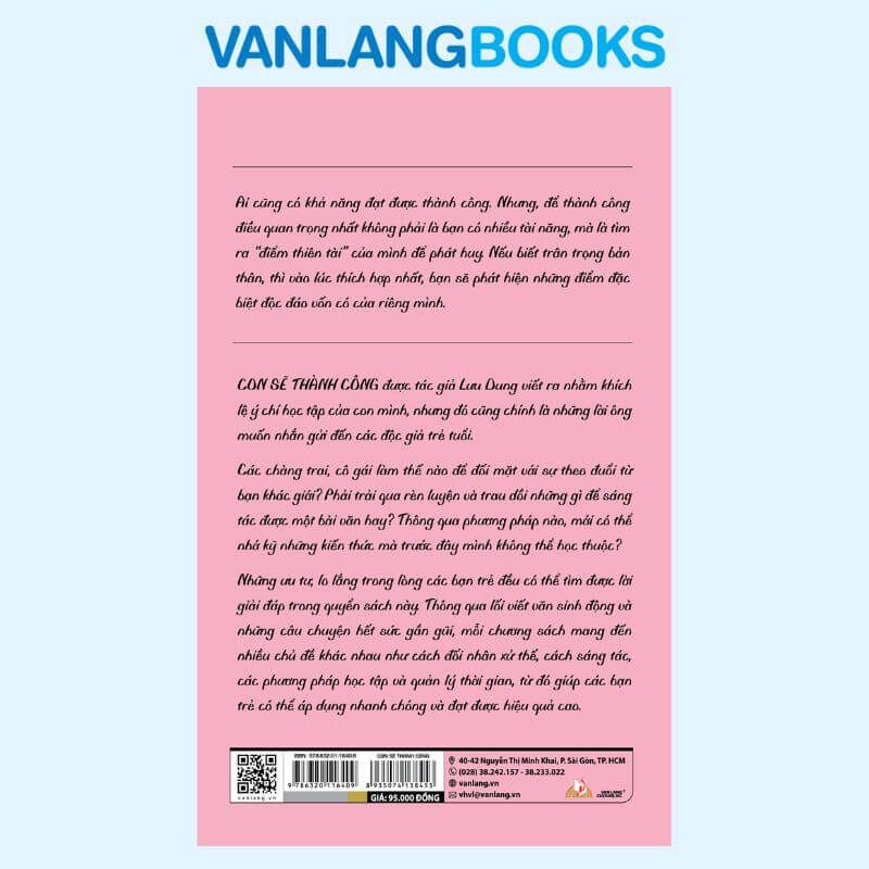 Con Sẽ Thành Công (Tái Bản 2026) - Vanlangbooks