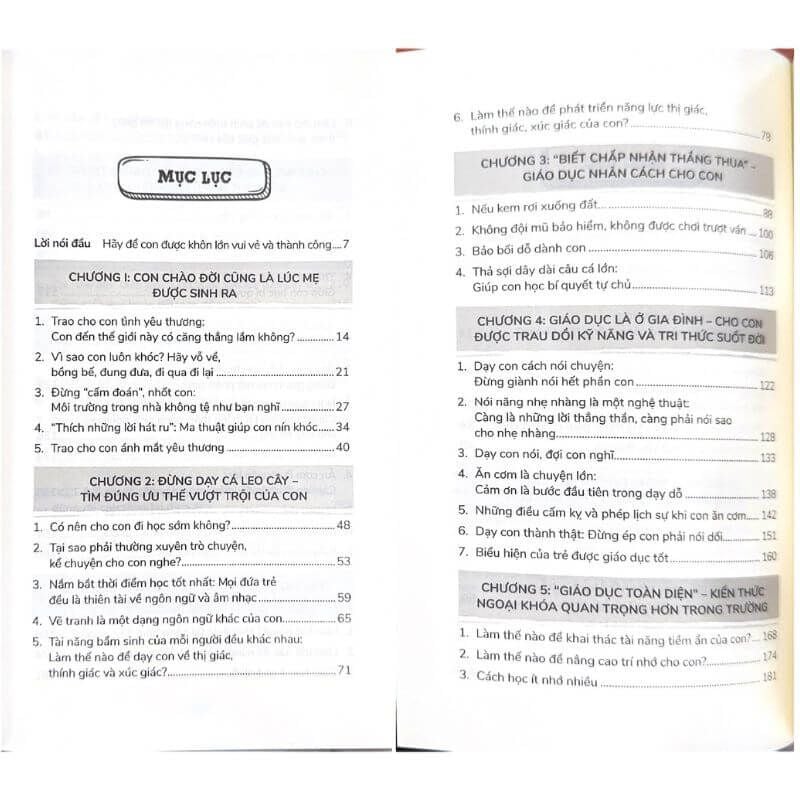 40 Bài Học Nuôi Dạy Con Thành Công - Con Tài Năng Con Vượt Trội - Vanlangbooks