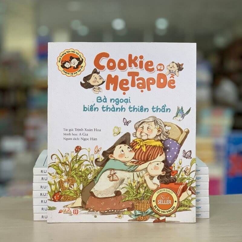 Cookie Và Mẹ Tạp Dề - Bà Ngoại Biến Thành Thiên Thần - Vanlangbooks