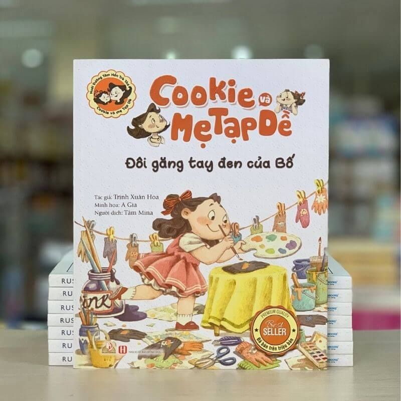 Cookie Và Mẹ Tạp Dề - Đôi Găng Tay Đen Của Bố - Vanlangbooks