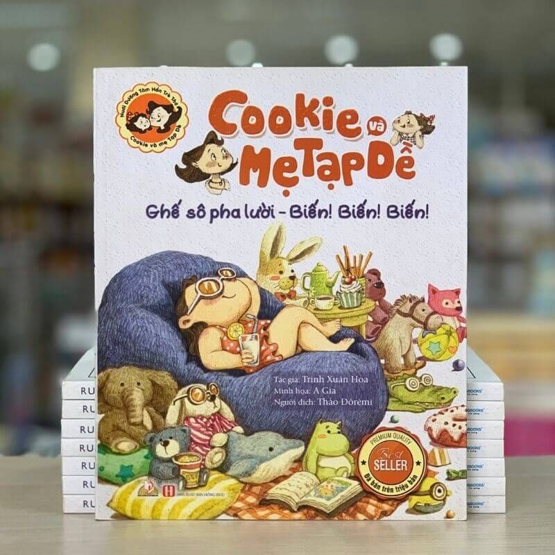 Cookie Và Mẹ Tạp Dề - Ghế Sô Pha Lười - Biến! Biến! Biến! - Vanlangbooks