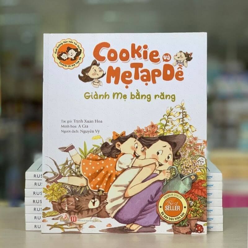 Cookie Và Mẹ Tạp Dề - Giành Mẹ Bằng Răng - Vanlangbooks