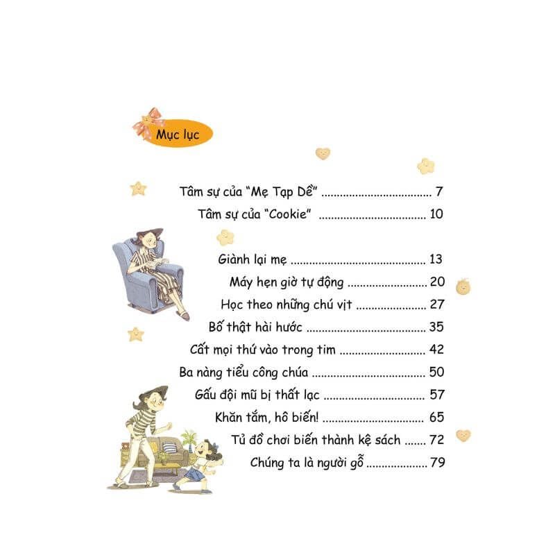 Cookie Và Mẹ Tạp Dề - Giành Mẹ Bằng Răng - Vanlangbooks