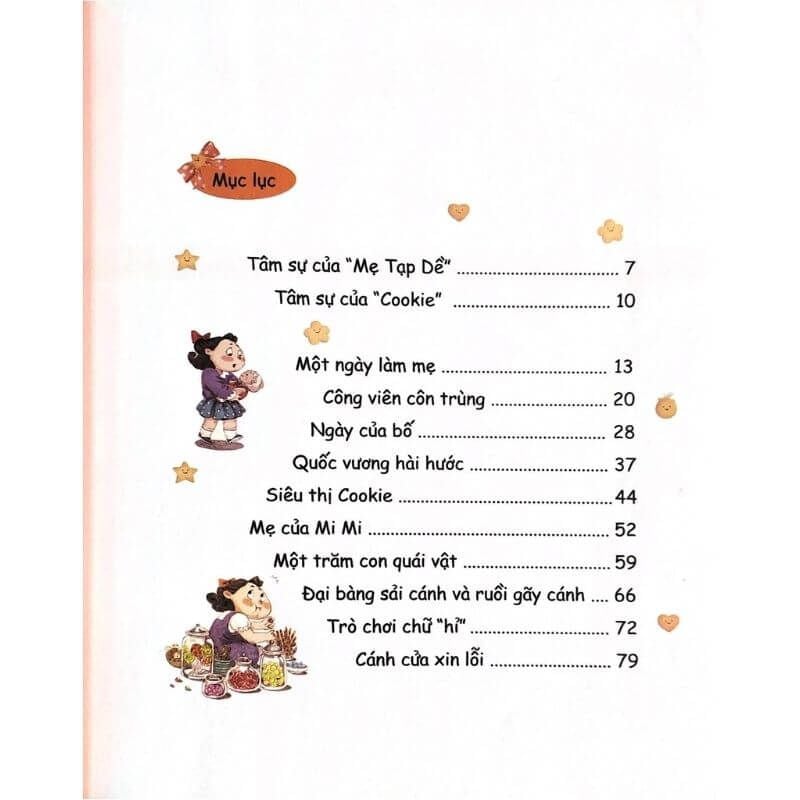 Cookie Và Mẹ Tạp Dề - Một Ngày Làm Mẹ - Vanlangbooks