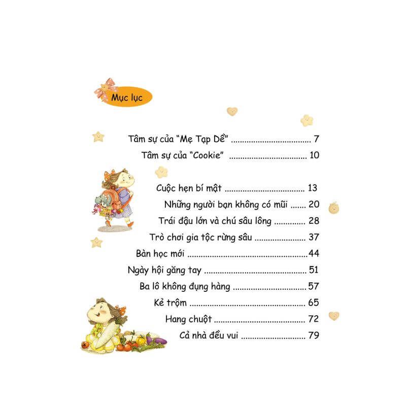 Cookie Và Mẹ Tạp Dề - Những Người Bạn Không Có Mũi - Vanlangbooks