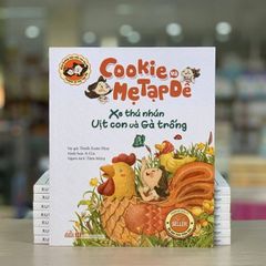 Cookie Và Mẹ Tạp Dề - Xe Thú Nhún Vịt Con Và Gà Trống - Vanlangbooks