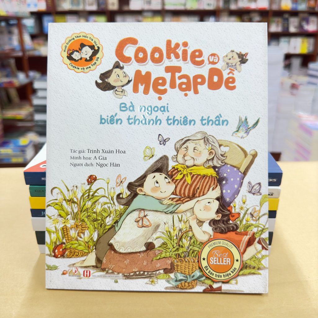 Cookie và mẹ Tạp Dề - Giành mẹ bằng răng - Vanlangbooks