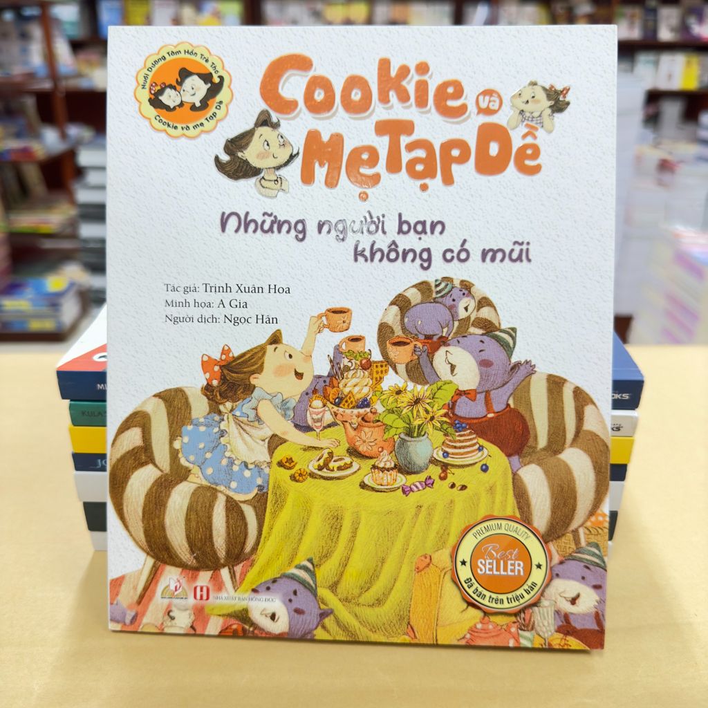 Cookie và mẹ Tạp Dề - Những người bạn không có mũi - Vanlangbooks