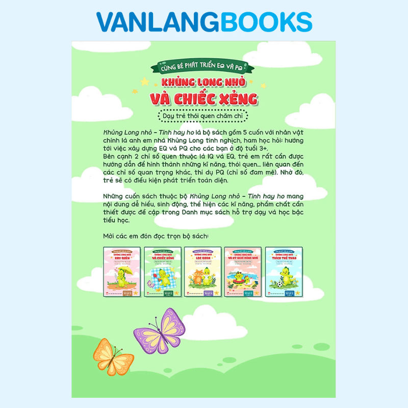 Cùng Bé Phát Triển EQ Và PQ - Khủng Long Nhỏ Và Chiếc Xẻng