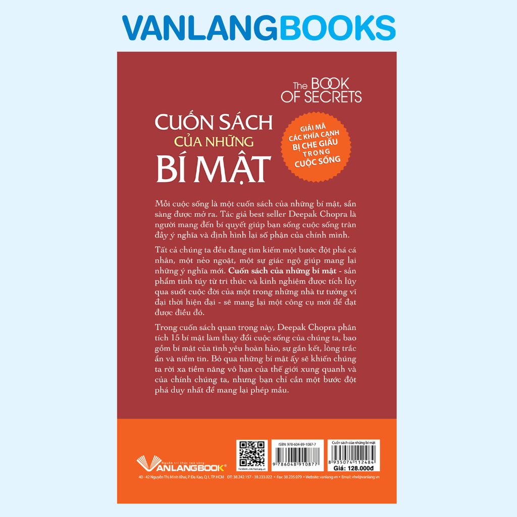 Cuốn Sách Của Những Bí Mật - Vanlangbookos