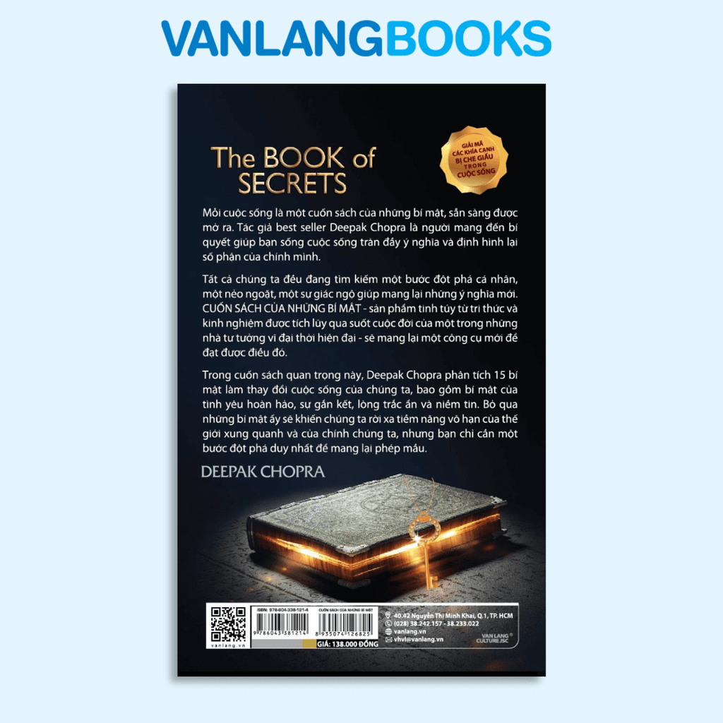 Cuốn Sách Của Những Bí Mật  (Tái Bản 2021) - Vanlangbooks