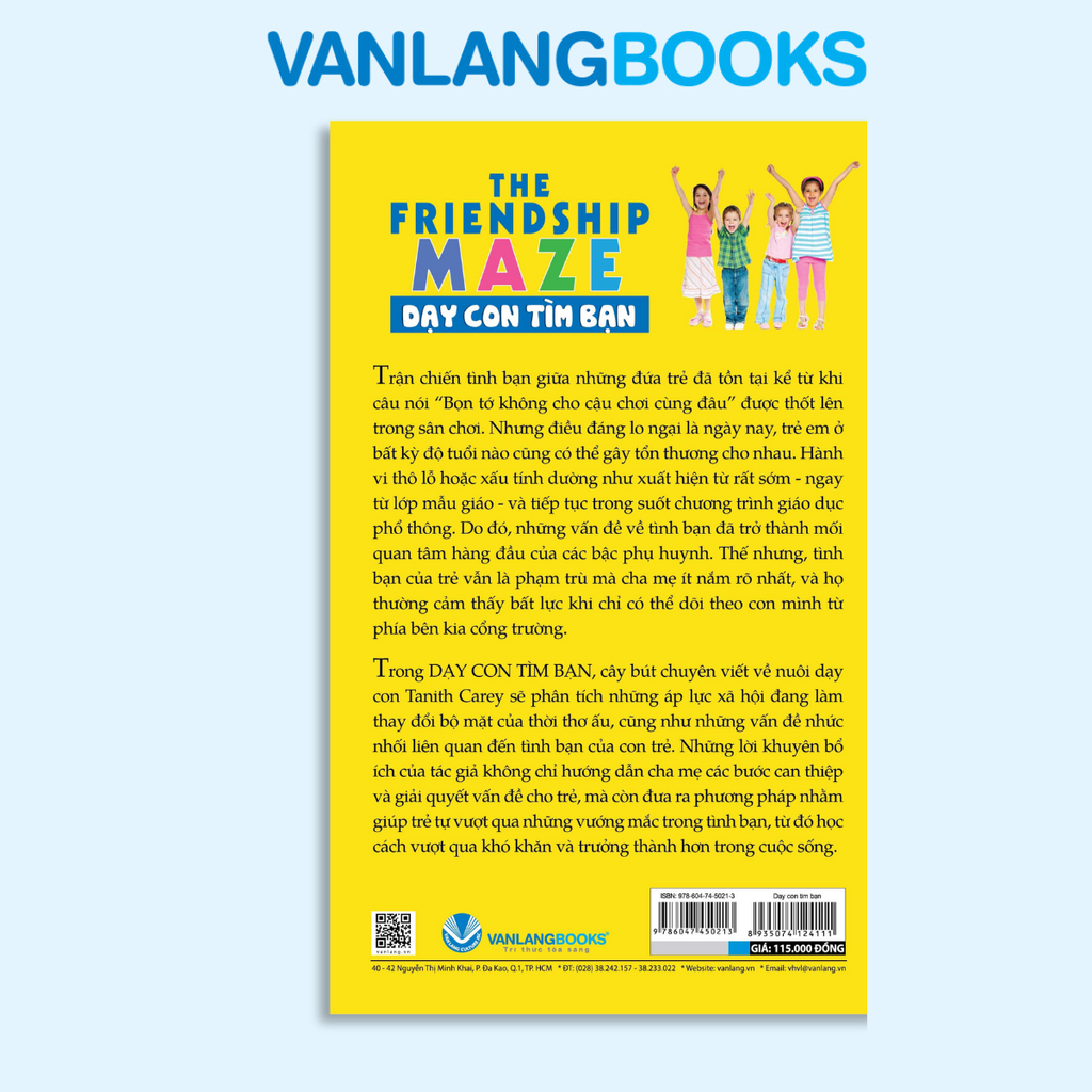 Dạy Con Tìm Bạn - Vanlangbooks