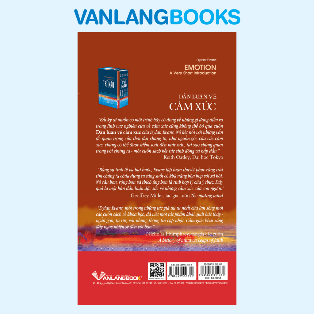 Dẫn Luận Về Cảm Xúc - Vanlangbooks