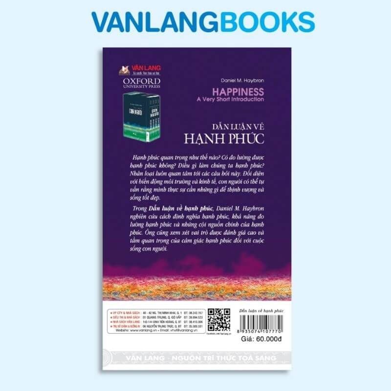 Dẫn Luận Về Hạnh Phúc - Vanlangbooks