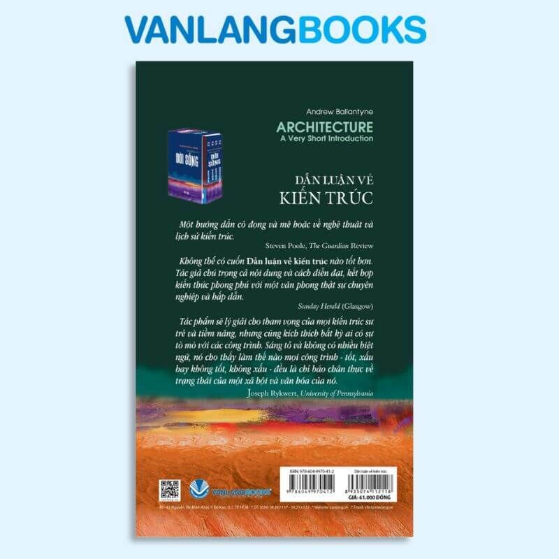 Dẫn Luận Về Kiến Trúc - Vanlangbooks